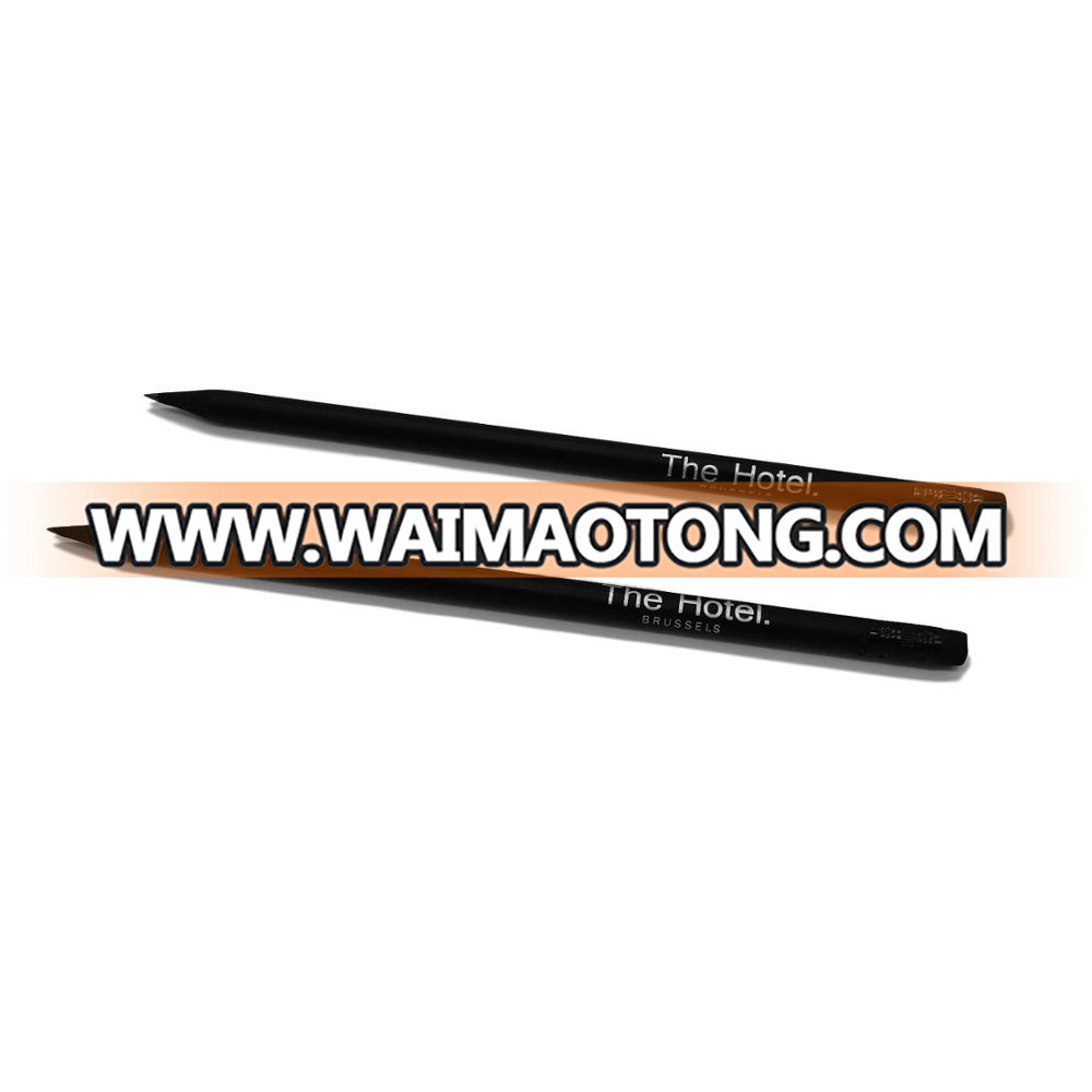 high quality black wood pencil for hotel