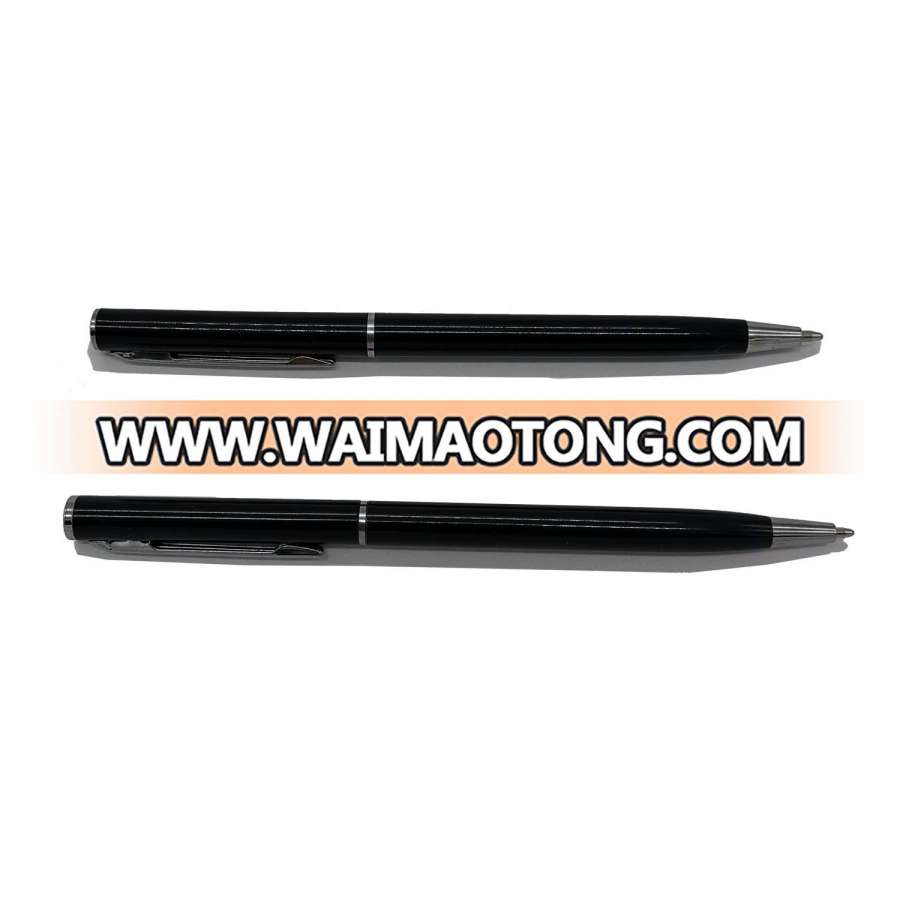 black plastic pen for hotels