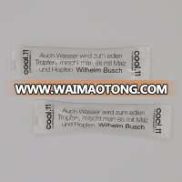 Restaurant disposable rolled refreshing cotton towel with logo