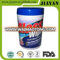 antibacterial cleaning glass wipes in cans